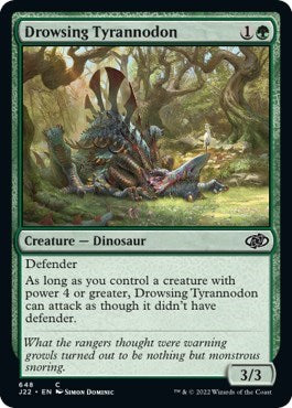 Drowsing Tyrannodon (Jumpstart 2022) Near Mint