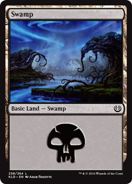 Swamp (258) (Kaladesh) Near Mint