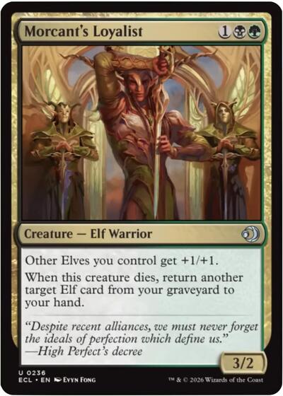 Morcant's Loyalist (Lorwyn Eclipsed) Near Mint