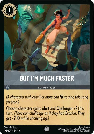 But I'm Much Faster (Whispers in the Well) Near Mint