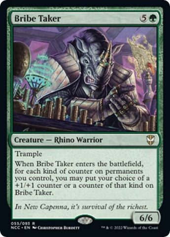 Bribe Taker (Commander: Streets of New Capenna) Near Mint