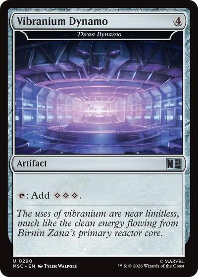 Vibranium Dynamo - Thran Dynamo (Commander: Marvel Super Heroes) Near Mint