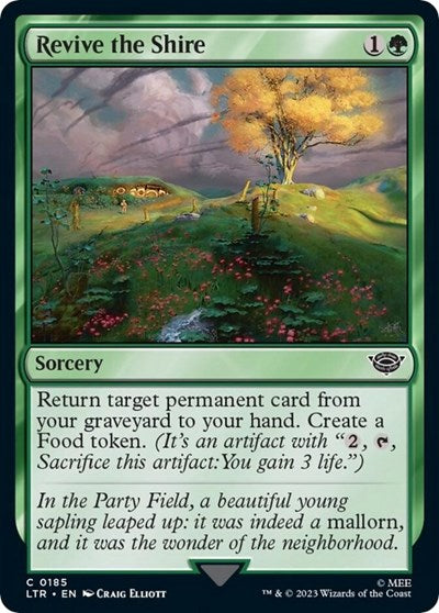 Revive the Shire (Universes Beyond: The Lord of the Rings: Tales of Middle-earth) Near Mint Foil