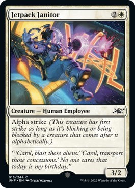 Jetpack Janitor (Unfinity) Near Mint