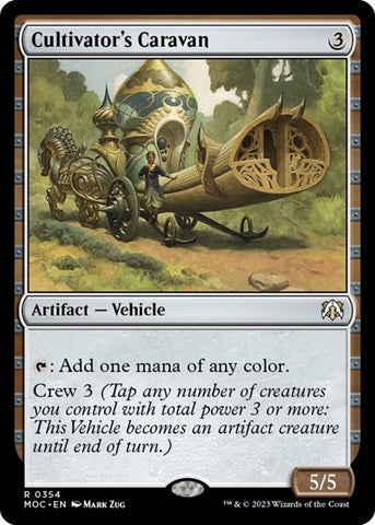 Cultivator's Caravan (Commander: March of the Machine) Near Mint