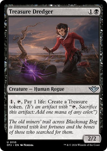 Treasure Dredger (Outlaws of Thunder Junction) Near Mint Foil