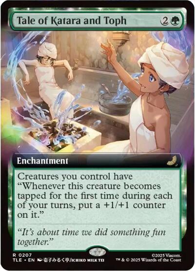 Tale of Katara and Toph (Extended Art) (Avatar: The Last Airbender: Eternal-Legal) Near Mint