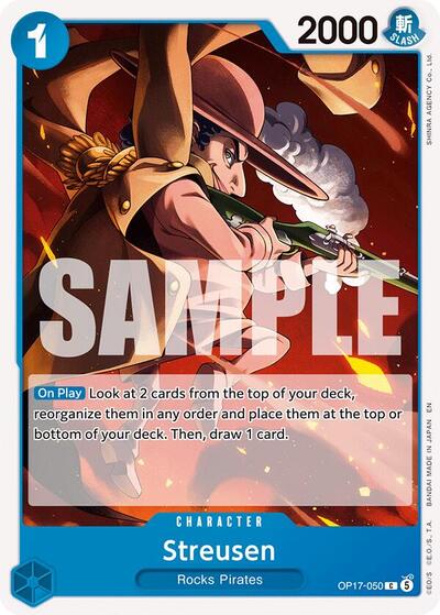 Streusen (050) (The World's Strongest Warriors) Near Mint
