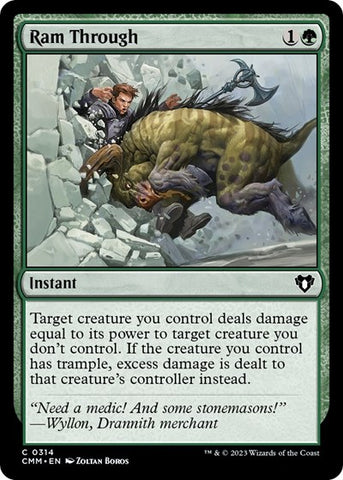 Ram Through (Commander Masters) Near Mint