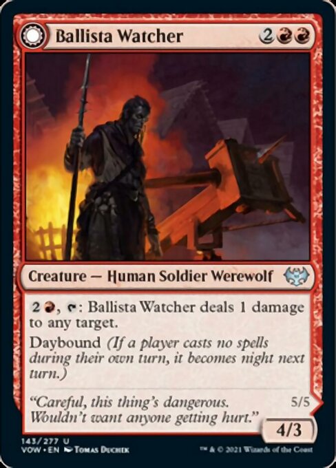 Ballista Watcher / Ballista Wielder (Innistrad: Crimson Vow) Near Mint