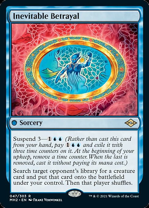 Inevitable Betrayal (Modern Horizons 2) Near Mint Foil