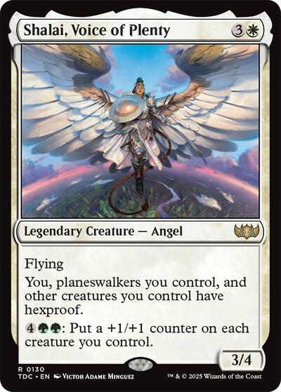 Shalai, Voice of Plenty (Commander: Tarkir: Dragonstorm) Near Mint