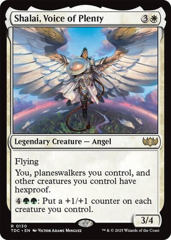 Shalai, Voice of Plenty (Commander: Tarkir: Dragonstorm) Near Mint