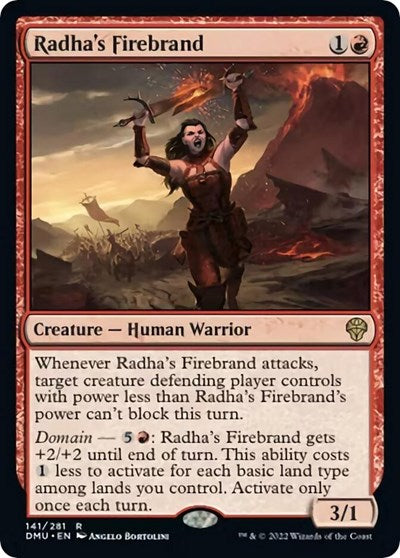 Radha's Firebrand (Dominaria United) Near Mint