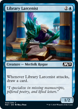 Library Larcenist (Magic 2021 Core Set) Near Mint