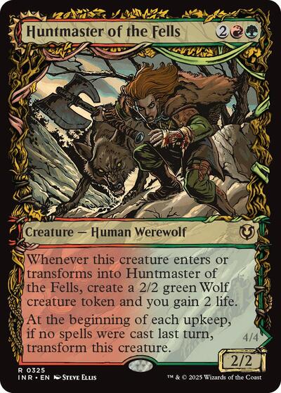 Huntmaster of the Fells (Showcase) (Innistrad Remastered) Near Mint