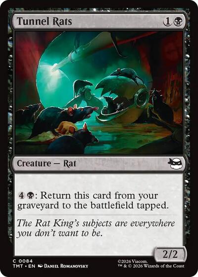 Tunnel Rats (Teenage Mutant Ninja Turtles) Near Mint Foil
