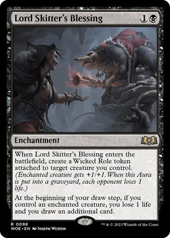 Lord Skitter's Blessing (Wilds of Eldraine) Near Mint
