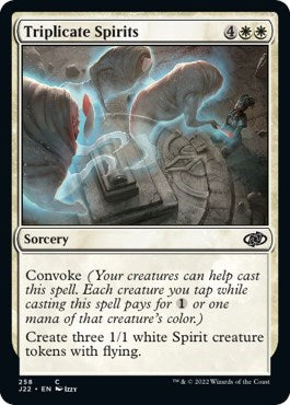 Triplicate Spirits (Jumpstart 2022) Near Mint