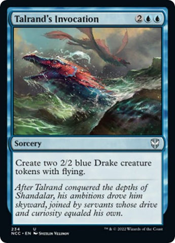 Talrand's Invocation (Commander: Streets of New Capenna) Near Mint