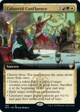 Cabaretti Confluence (Extended Art) (Commander: Streets of New Capenna) Near Mint