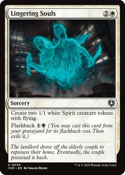 Lingering Souls (Innistrad Remastered) Near Mint Foil