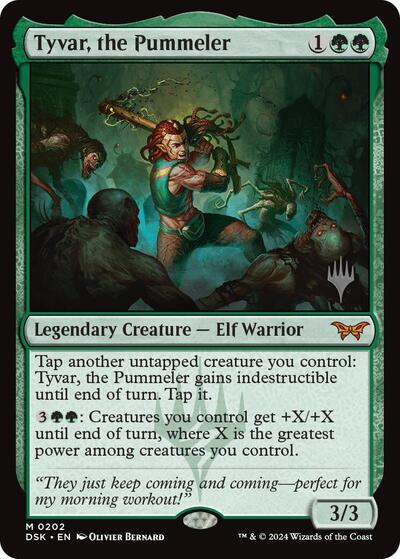 Tyvar, the Pummeler (Promo Pack: Duskmourn: House of Horror) Near Mint