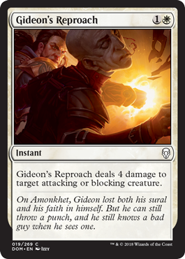 Gideon's Reproach (Dominaria) Near Mint Foil