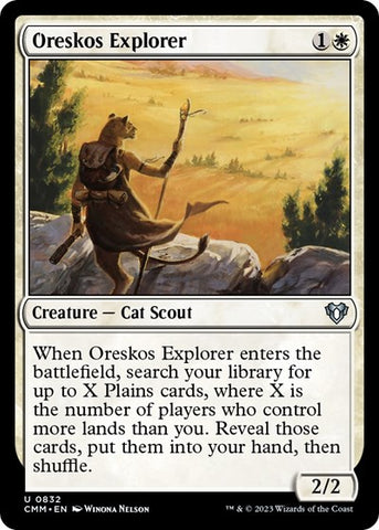 Oreskos Explorer (Commander Masters) Near Mint