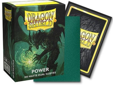 Dragon Shield Dual Matte Standard Sleeves Power (100-Pack) (Dragon Shield) New