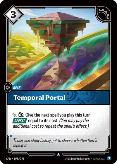 Temporal Portal (Spiritforged) Near Mint Foil