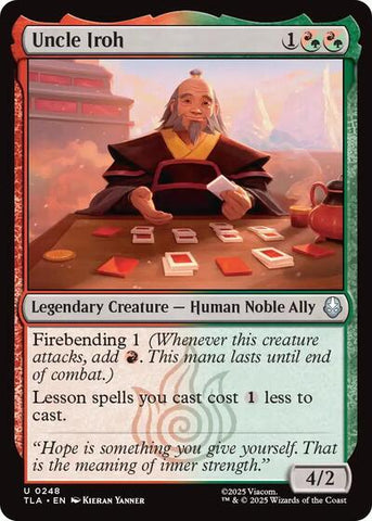 Uncle Iroh (Avatar: The Last Airbender) Near Mint Foil