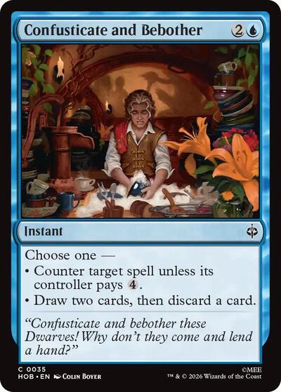 Confusticate and Bebother (The Hobbit) Near Mint Foil