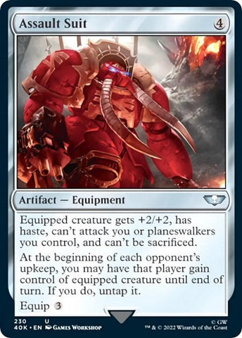 Assault Suit (Universes Beyond: Warhammer 40K) Near Mint