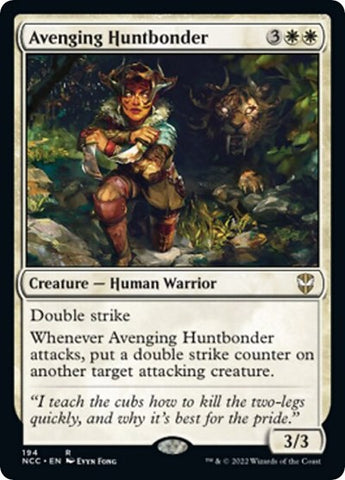 Avenging Huntbonder (Commander: Streets of New Capenna) Near Mint