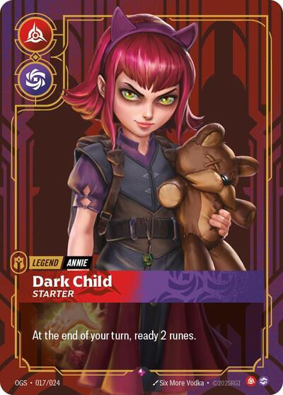Annie Dark Child (Starter) (Origins: Proving Grounds) Near Mint