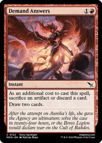 Demand Answers (Murders at Karlov Manor) Near Mint Foil