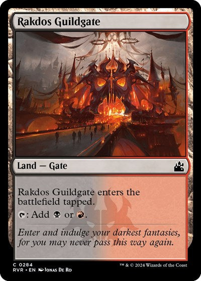 Rakdos Guildgate (Ravnica Remastered) Near Mint