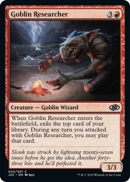 Goblin Researcher (Jumpstart 2022) Near Mint