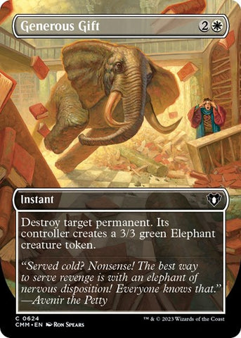 Generous Gift (Borderless) (Commander Masters) Near Mint