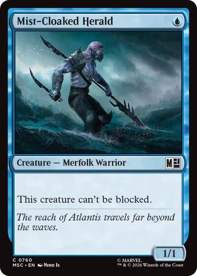 Mist-Cloaked Herald (Commander: Marvel Super Heroes) Near Mint