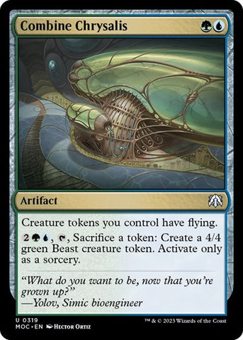 Combine Chrysalis (Commander: March of the Machine) Near Mint