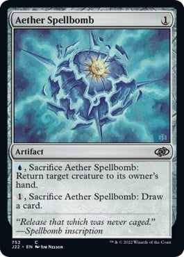 Aether Spellbomb (Jumpstart 2022) Near Mint
