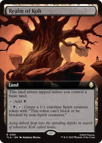 Realm of Koh (Extended Art) (Avatar: The Last Airbender) Near Mint Foil