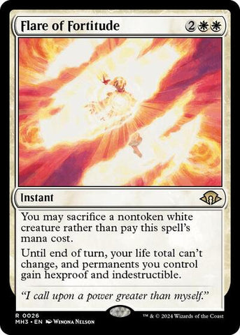 Flare of Fortitude (Modern Horizons 3) Near Mint Foil