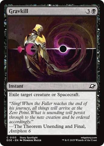 Gravkill (Edge of Eternities) Near Mint Foil