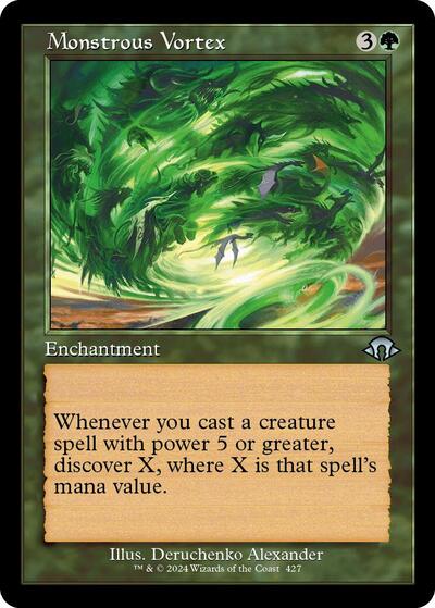 Monstrous Vortex (Retro Frame) (Modern Horizons 3) Near Mint