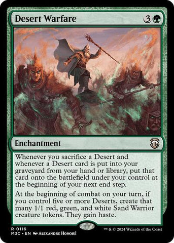 Desert Warfare (Commander: Modern Horizons 3) Near Mint