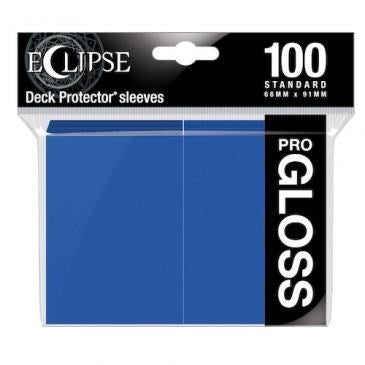 PRO-Gloss Eclipse Standard Deck Protector Sleeves Pacific Blue (100-Pack) (Ultra Pro) New
