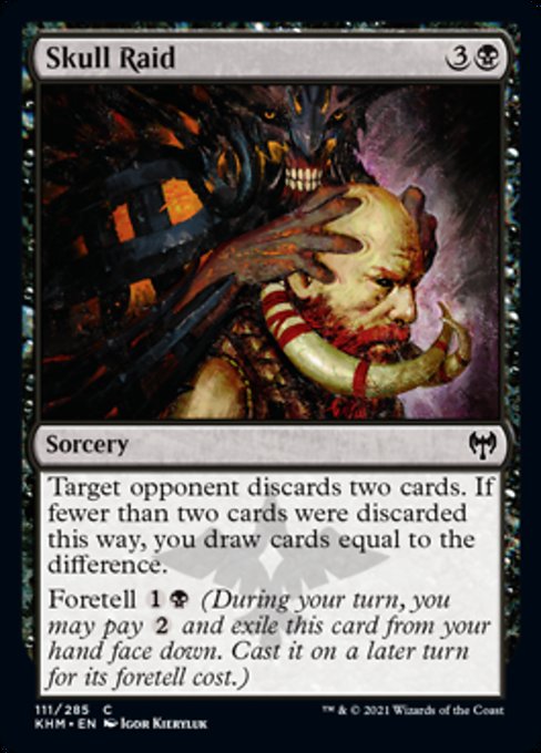 Skull Raid (Kaldheim) Near Mint Foil